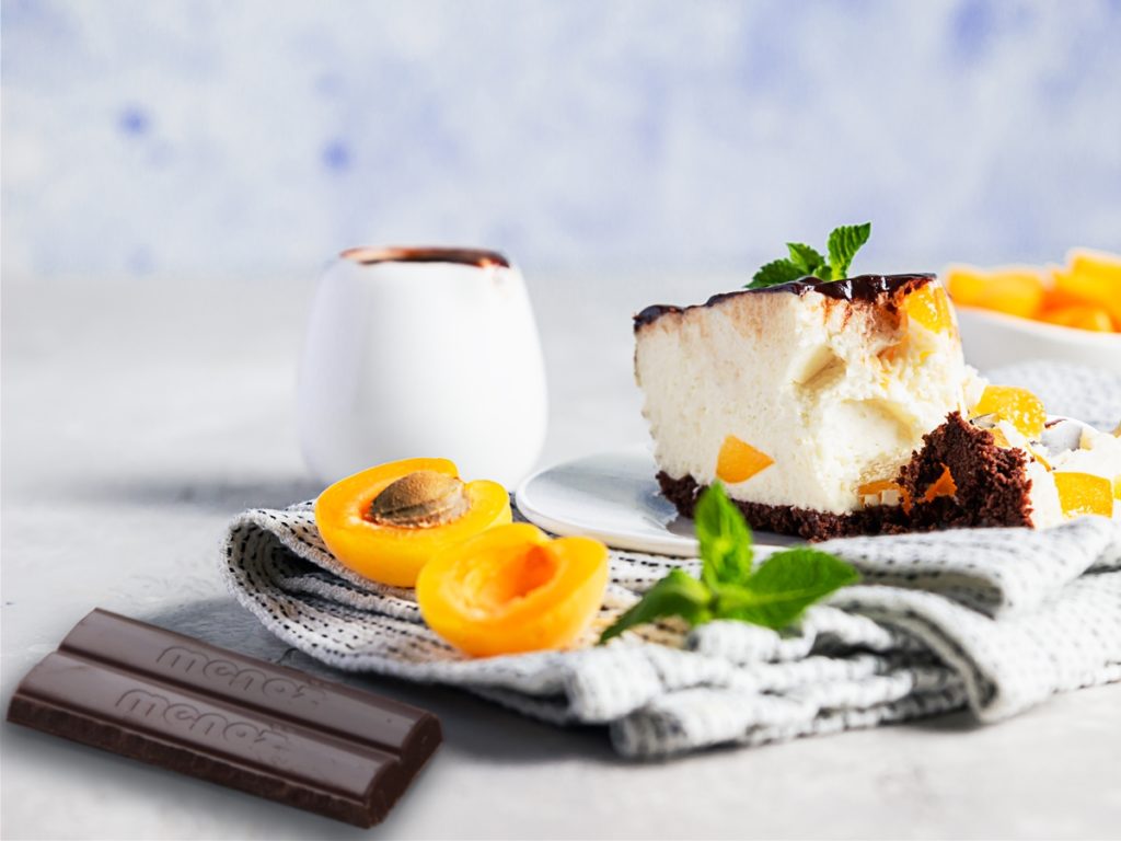 Cheesecake sa kajsijama i Menaž čokoladom
