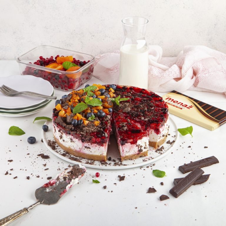 Stracciatella Menaž Cheesecake