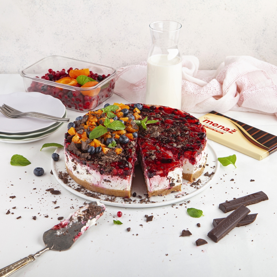 Stracciatella Menaž Cheesecake