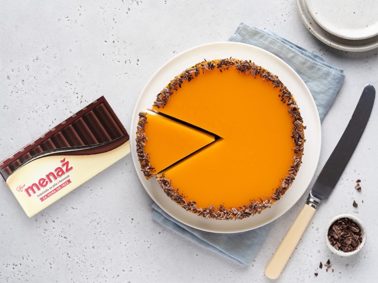 Cheesecake sa mangom i Menaž čokoladom