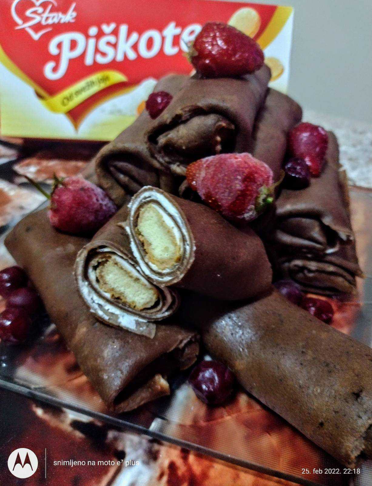 Menaž Tiramisu palačinke