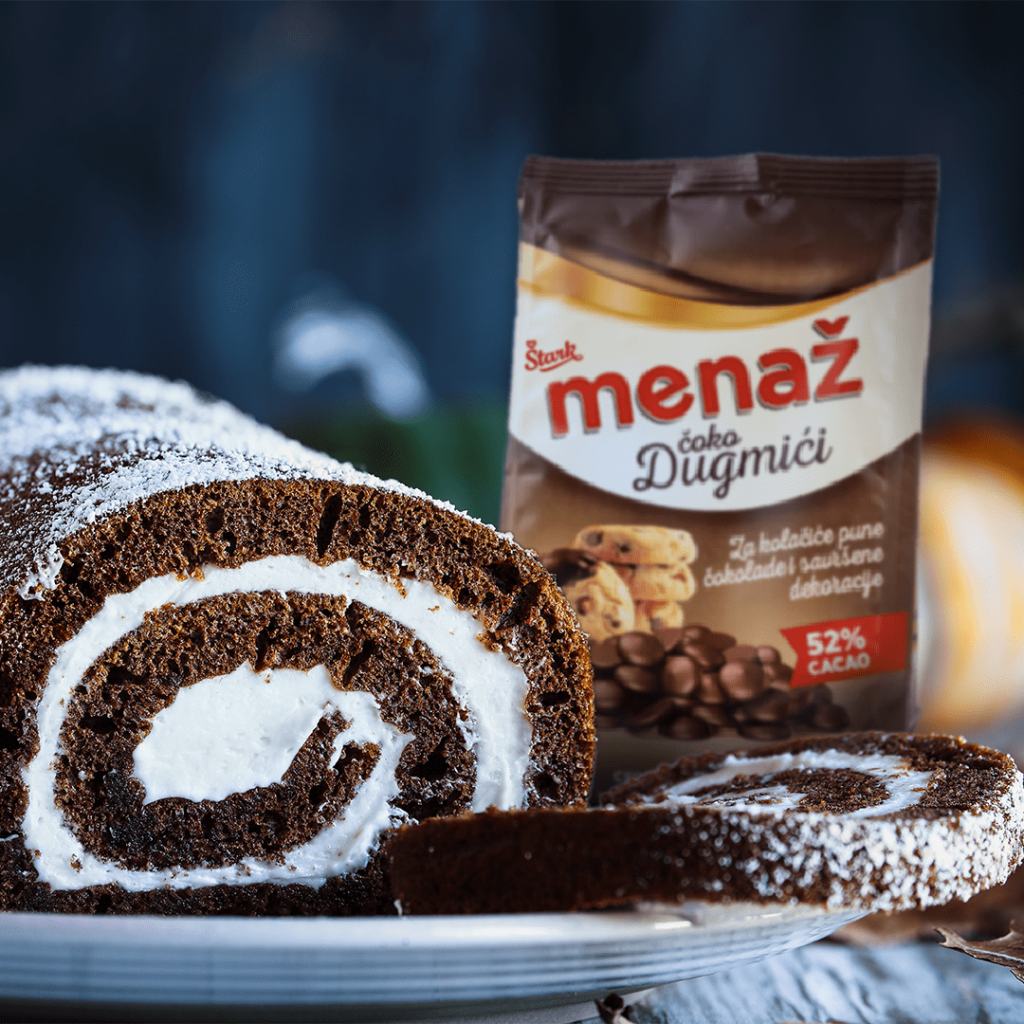 Bundevine rolnice sa Menaž čokoladom