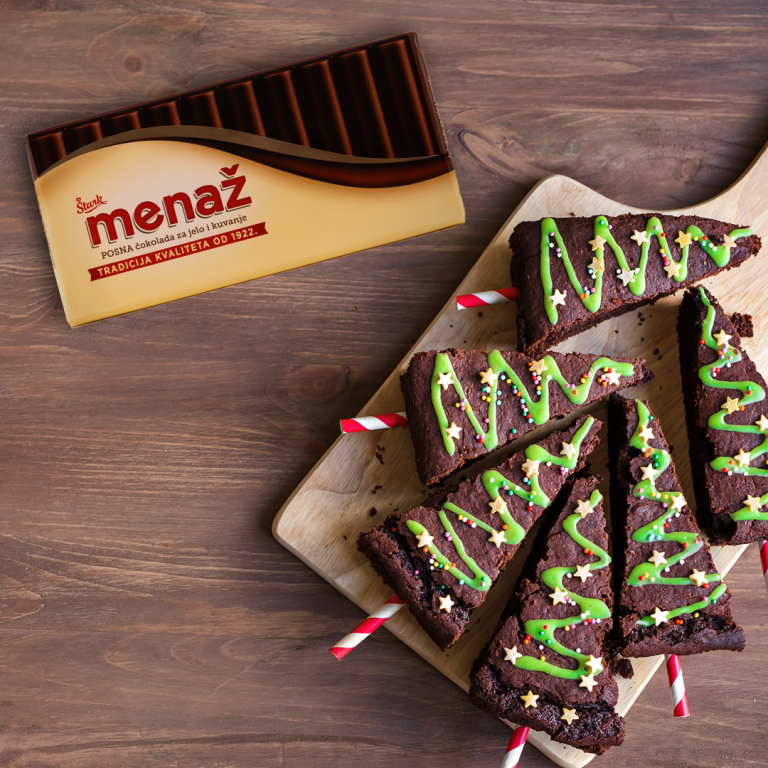 Božićni Brownies na Menaž način
