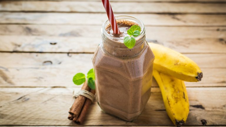 smoothie od cokolade i banane