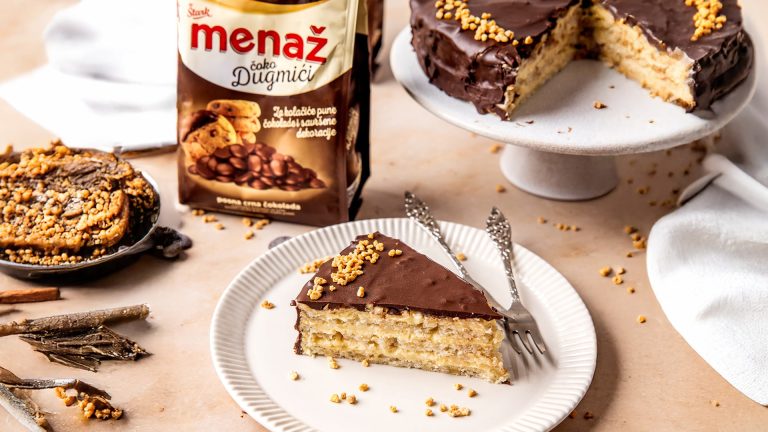 Švedska čokoladna torta sa bademom (Ikea torta)